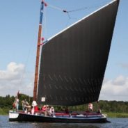 Generator for independent electricity supply for Norfolk Wherry Maud